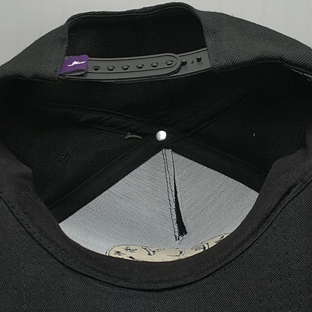 FLY SOCIETY  New Classic Black Snapback Hat/Cap
